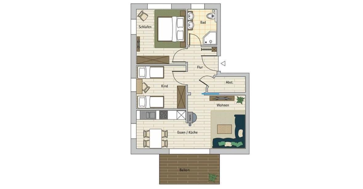 Kuhnle-Tours Ferienwohnung Rechlin Cameră foto