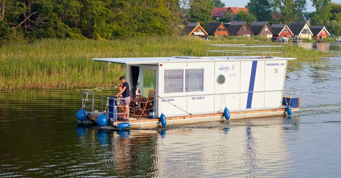 Kuhnle-Tours Ferienwohnung Rechlin Exterior foto
